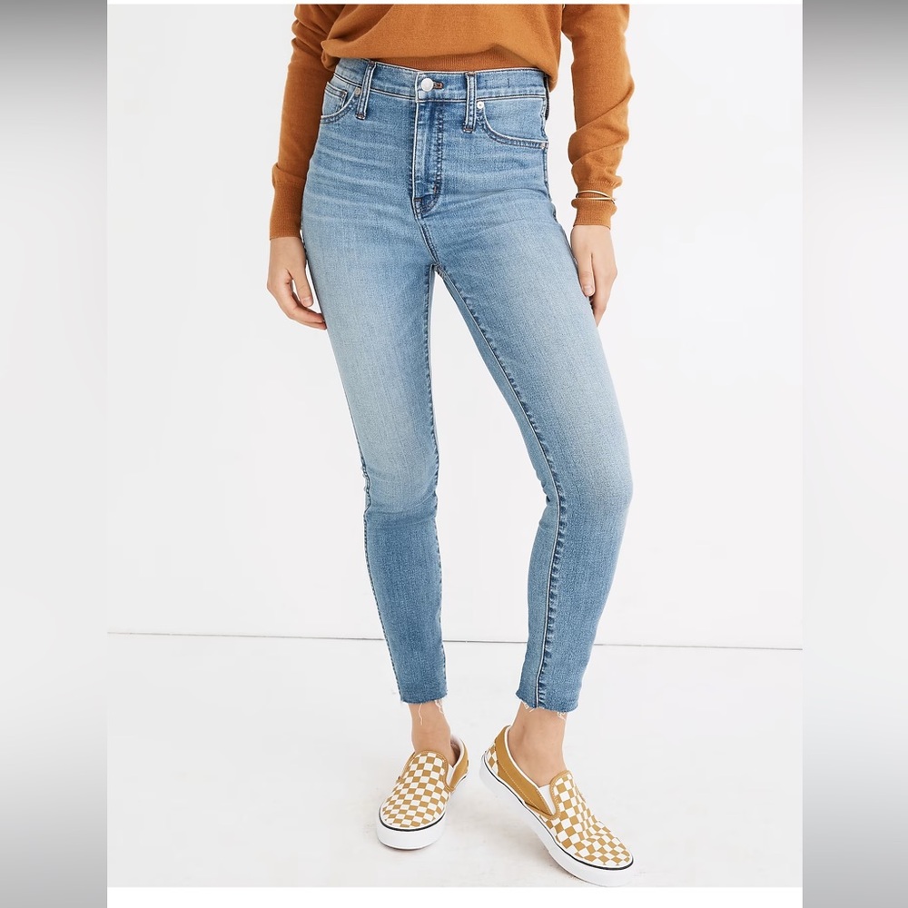 MADEWELL 10 in” High Rise Skinny